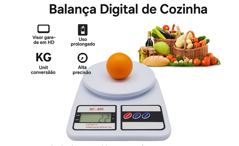 Balança Digital de Cozinha