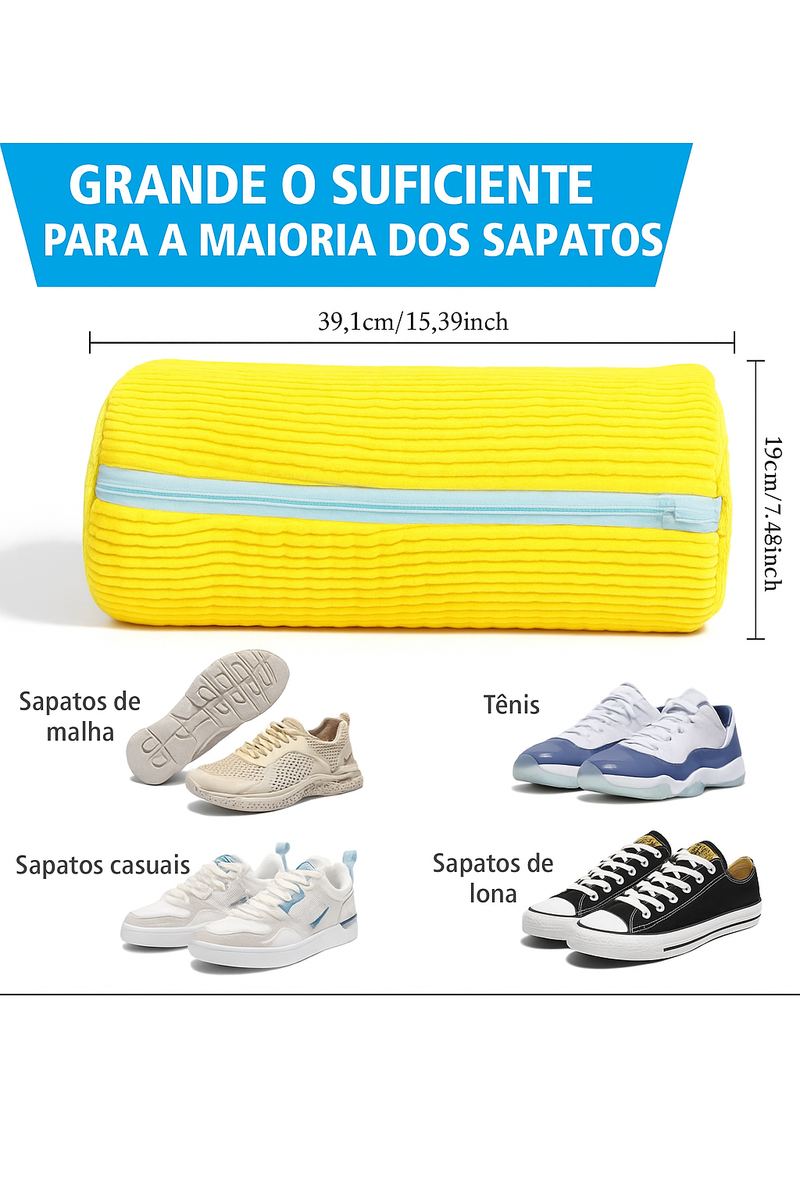 Capa Durável para Calçados na Máquina