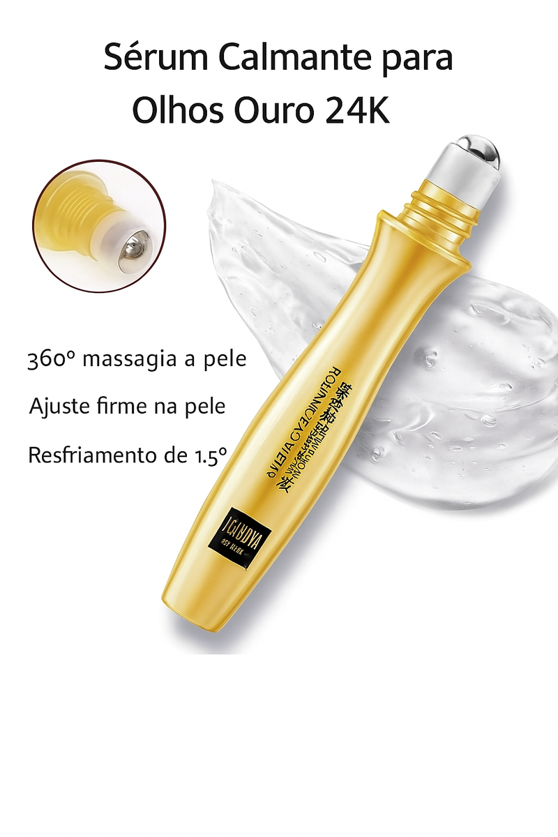 Kit de Cuidados Faciais 24K Ouro