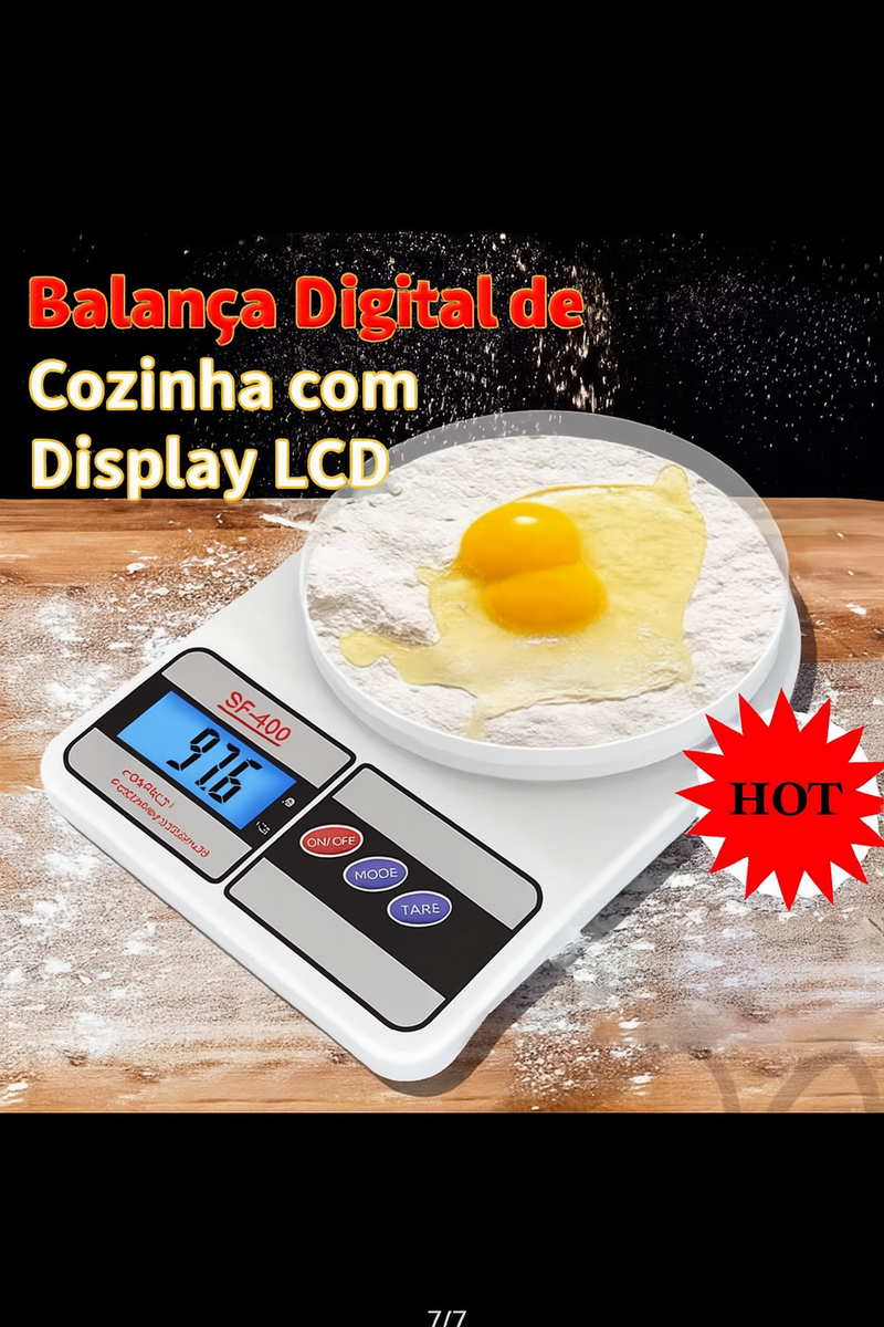 Balança Digital de Cozinha