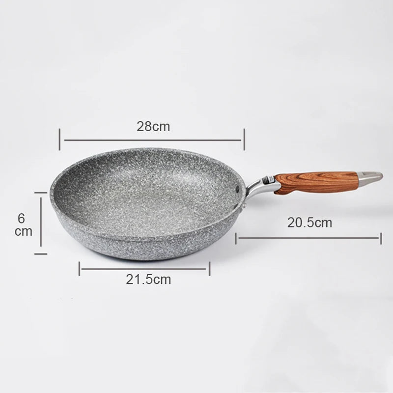 Frigideira Wok de Pedra Durável