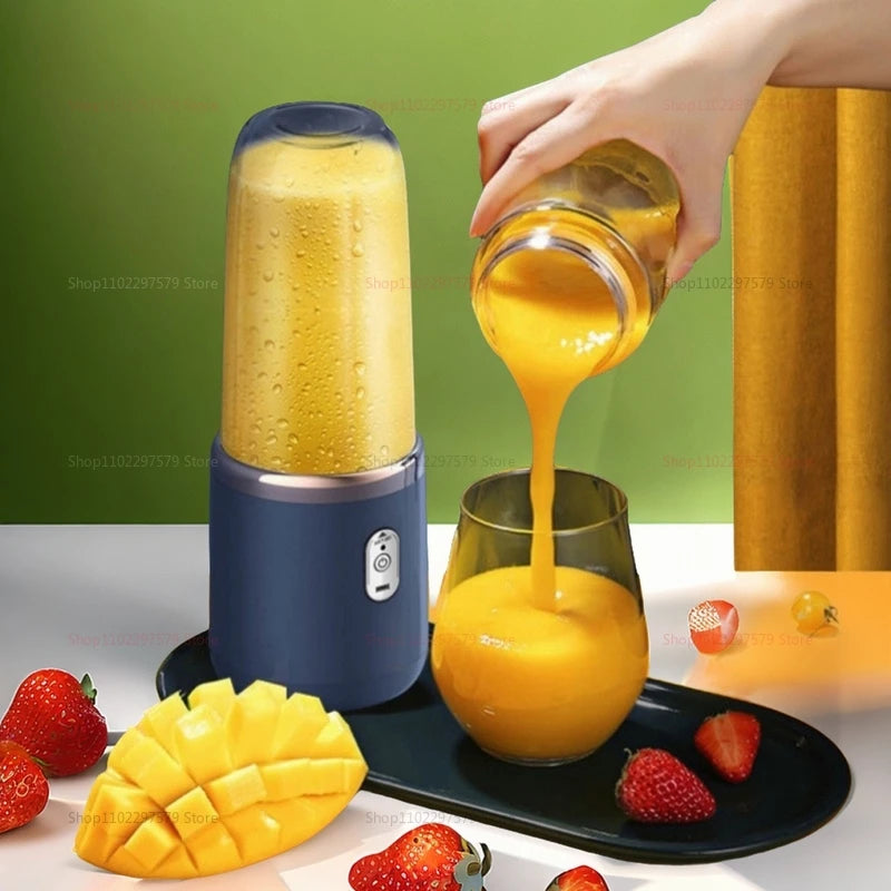 Mini Liquidificador Portátil 2 Copos