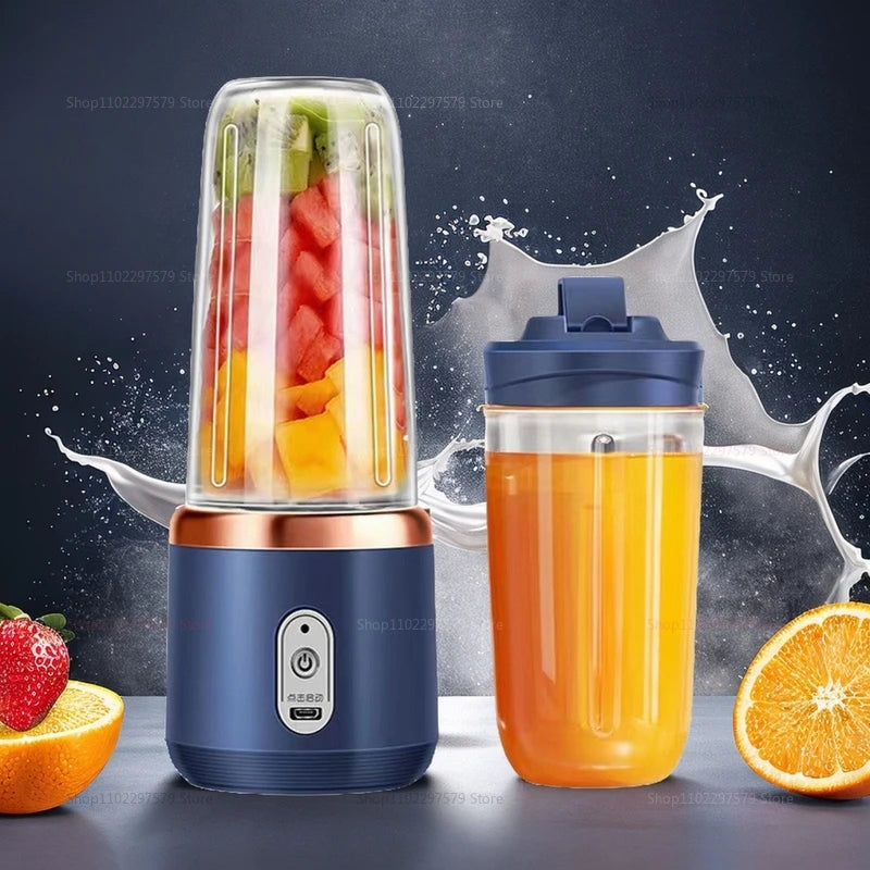 Mini Liquidificador Portátil 2 Copos