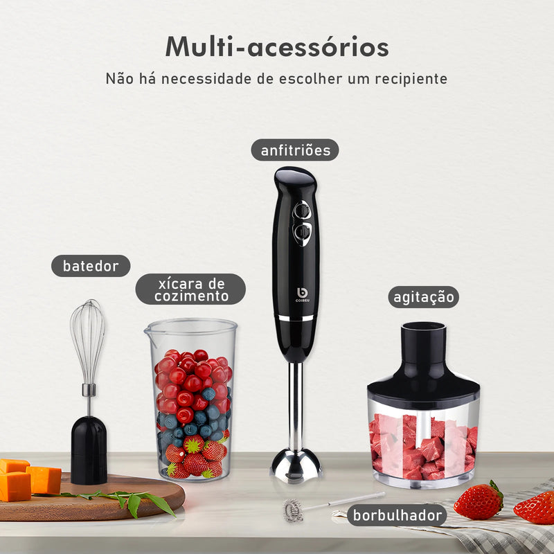 Mixer 4 em 1 potátil Elétrico