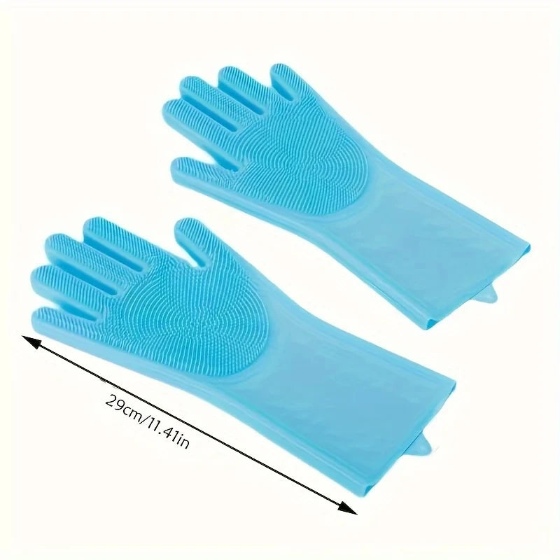 Luva de Silicone 3 em 1 para Pets