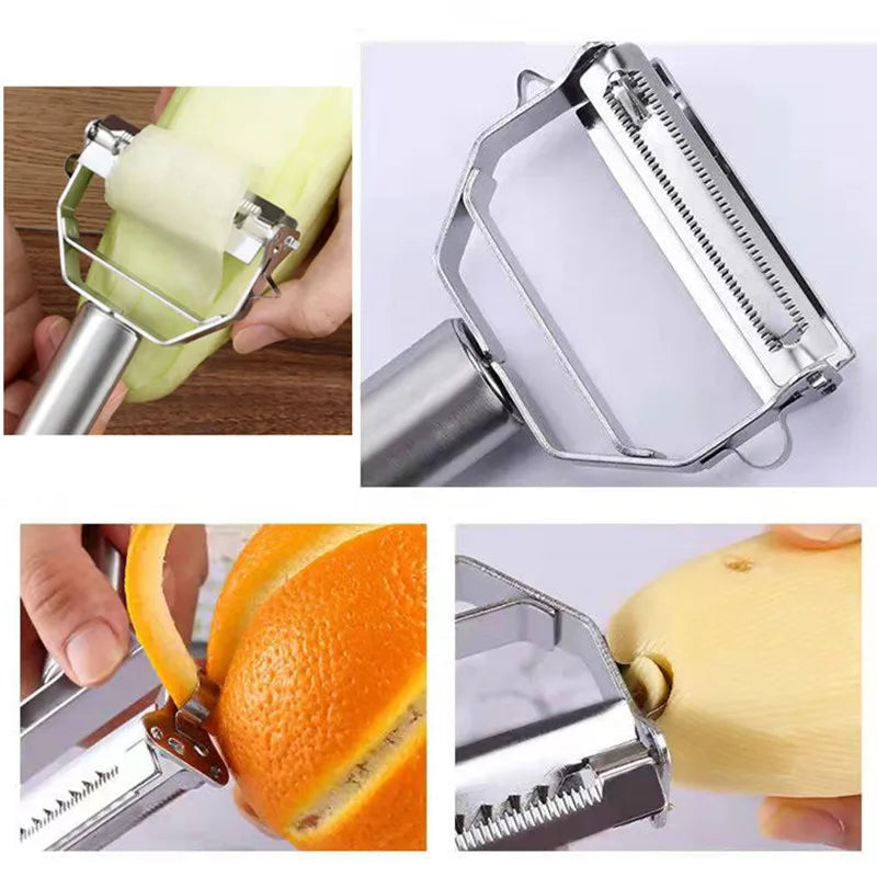 Descascador de Frutas e Legumes 2 em 1