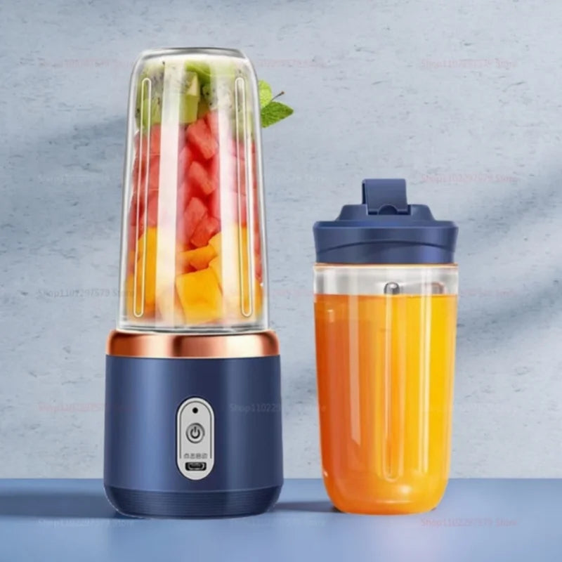 Mini Liquidificador Portátil 2 Copos